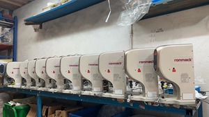 Machine à coudre industrielle RONMACK RM-828, type électrique, pour vêtements, tête simple, fixation de boutons, 220V - Product Image 4