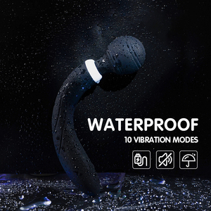 Juguete sexual para adultos de doble Motor para mujeres fuerte vibración clítoris Estimulación del punto G <span class=keywords><strong>Personal</strong></span> USB AV varita masajeador vibratorio de mano - Product Image 5