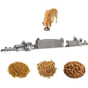 Máquina de pellets de alimentación de peces de gran capacidad para procesamiento de alimentos animales, nuevo engranaje de bomba de Motor para perros, industrias de restaurantes, PLC - Product Image 3