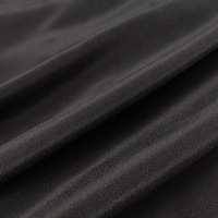100% soie de mûrier 30 Momme lavé au sable lourd crêpe mat robe tissu 140 largeur tissé plaine teint en mousseline de soie pour Textiles de maison