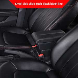 Accoudoir de siège de voiture <span class=keywords><strong>Peugeot</strong></span> <span class=keywords><strong>208</strong></span> <span class=keywords><strong>2019</strong></span>, boîte de rangement, console centrale avant, porte-gobelet pour accoudoir central de voiture - Product Image 6