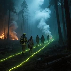 IP67 e IP68 prodotto per la sicurezza dell'acqua di illuminazione per le operazioni di ricerca e soccorso degli escursionisti persi
