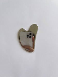 304 Stainless Steel Heart-shaped Gua Sha Facial Lifting - Product Image 6