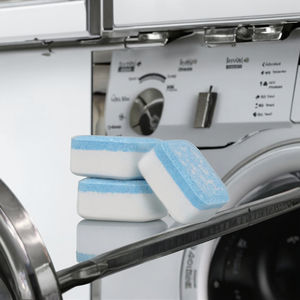 Xin जूक अनुकूलन योग्य 15 ग्राम ड्रम क्लीनर अपवर्ससेंट टैबलेट सफेद + नीले गंध हटाने योग्य 2 साल की वारंटी - Product Image 6