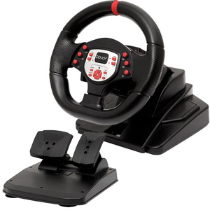180-Grad-Fahrsteuerung Rennrad Lenkrad mit Pedal für P S4/P S3/Nin <span class=keywords><strong>Tendo</strong></span> <span class=keywords><strong>Switch</strong></span>/Windows PC/Android 4 in1 - Product Image 1