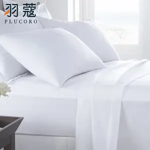 Hotel Quality Cotton Sateen 1000TC Bed Linen Size Bed Linen 100% Cotton Hotel Sheets White