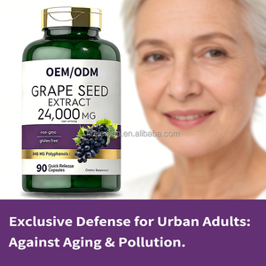 Cápsulas de Extrato de Semente de Uva OEM/ODM Suplemento Herbal Vitamina C Cápsulas de Extrato de Semente de Uva Suplemento Dietético - Product Image 6