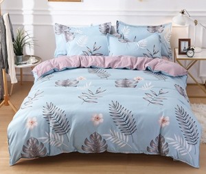 Ensemble de draps en coton doux personnalisé et magnifique, 4 pièces, ensemble de <span class=keywords><strong>literie</strong></span> - Product Image 3