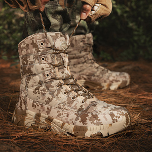 Greatshoes Camouflage Bottes Chaussures Hommes Bottes, Bottes de randonnée pour l'extérieur imperméable, Bottes pour la chasse Bottes en caoutchouc personnalisées - Product Image 3