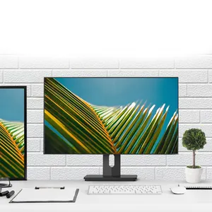 Monitor resolusi PC 27 inci OEM/ODM dengan tampilan 16:9 lebar UHD 27 inci Panel IPS Desktop lcd Monitor pc 4k