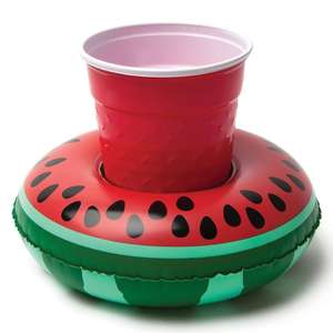 Porte-boissons gonflables pour fruits, en gros, pastèque, citron, ananas, sous-verre d'eau gonflable, porte-gobelets flottants - Product Image 6