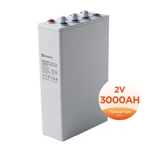 Mate铅酸OPzV电池2 V 1000Ah 3000Ah中国环保电池制造商