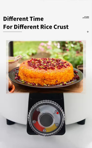 1.8L Automatic Persian Rice Cooker 4 Gears Adjustable Tahdig Crust Maker <b>Drum</b> Electric Rice Cooker Persian rice cooker - Product Image 2