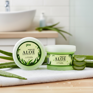 Gel apaisant Pime Aloe K-Beauty 100g Fabriqué en Corée Soin de la peau du visage pour femmes Tous types de peau - Product Image 3