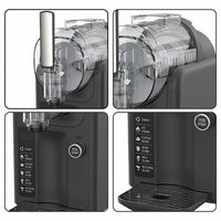Commerciële draagbare roestvrijstalen 3L slushy maker, enkelvoudige tank, slushie machine voor bevroren cocktails, fruitsappen, smoothies en granita