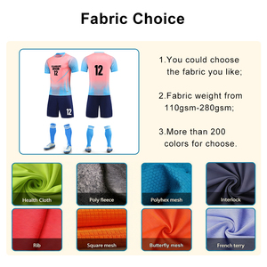 Ensemble de football pour hommes avec logo personnalisé, best-seller, 20 pièces, 100% polyester, respirant et à séchage rapide - Product Image 2