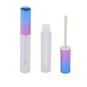 Make your own metalize lid unique lip gloss container for cosmetic packaging wholesale