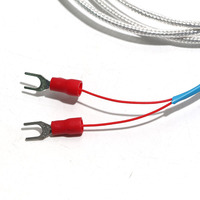 1 pièce Sonde thermique à pointe aiguille NTC10K/PT100/PT1000, résistance thermique insérée 4x100mm, en acier inoxydable SUS304 de qualité alimentaire, classe industrielle