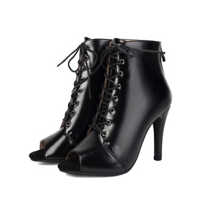 <span class=keywords><strong>Bottines</strong></span> de jazz pour adultes, à talons hauts, semelles en caoutchouc, bottes de danse <span class=keywords><strong>salsa</strong></span>, bottes de danse latine européennes et américaines pour femmes - Product Image 1