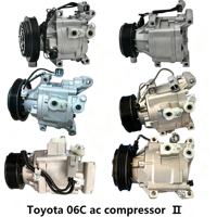 Compresseur de climatisation JAXP SCSA06C 12V 4PK 110mm R134a 88320-1A491 pour Toyota Corolla Verso Yaris 1NZ-FE 2001-2008