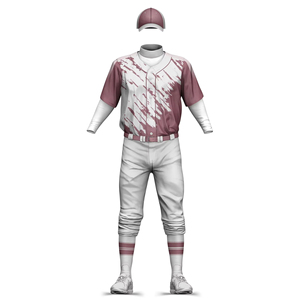 Baseball uniform Adult Style <b>Plain</b> Color Baseball uniform Sets Solid Color Printed Breathable Quick Dry 100% - Product Image 4