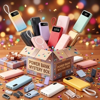 Boîte Mystère Smartphone 5G Électronique Cadeau pour Garçons - Boîte Mystère Basique avec 1 à 4 Articles Incluant une Batterie Externe et une Montre Connectée