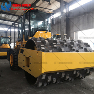 Qiyun Máy Móc Chất Lượng Cao 10 Tấn Đường Lăn Rung Khí Nén Lốp Con Lăn Trống Duy Nhất Rung Đường Lăn - Product Image 6