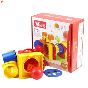 促销建筑玩具积木儿童游戏兼容管套装大块教具儿童礼品玩具早期教育