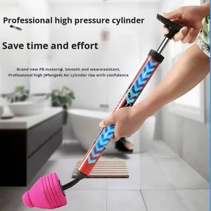 <span class=keywords><strong>Déboucheur</strong></span> <span class=keywords><strong>WC</strong></span> écologique en plastique haute pression <span class=keywords><strong>pour</strong></span> déboucher les tuyaux de toilettes, outil de plomberie <span class=keywords><strong>pour</strong></span> égouts et canalisations - Product Image 3