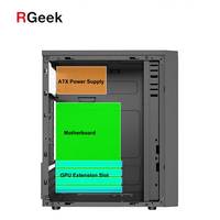 Caja de Ordenador para Juegos RGEEK SPCC Micro ATX, Caja Mini ITX