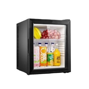 Small Size Mini Bar <b>Refrigerator</b> Fridge Single Door for Home 24l Auto-defrost Mini Glass <b>Refrigerator</b> Home - Product Image 1