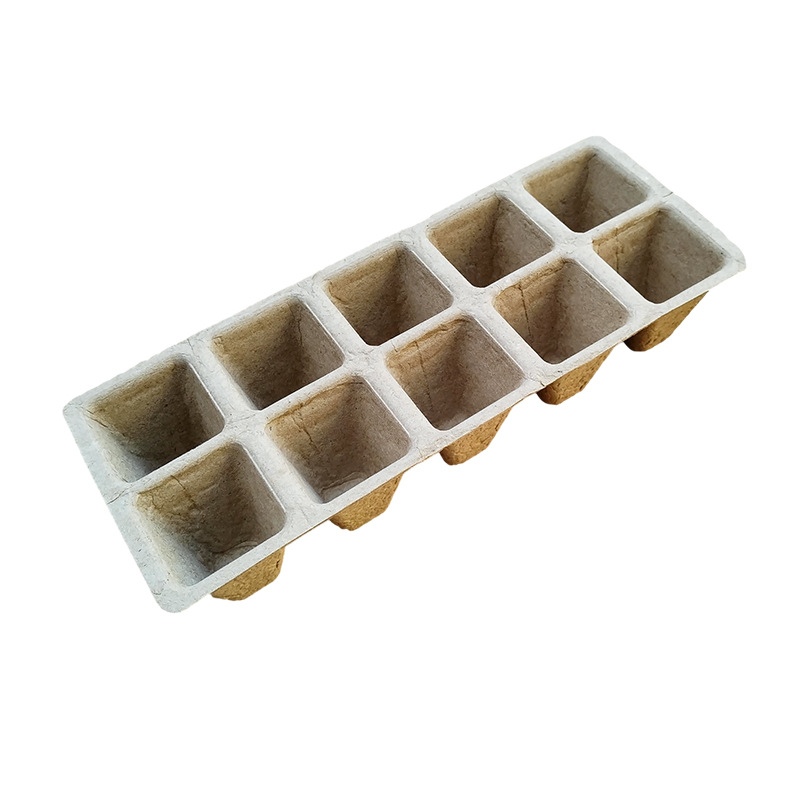 ODM/OEM Eco-Friendly Disposable Biodegradable Pulp Planting Seedling Cup Customizable Paper Packaging for Shipping