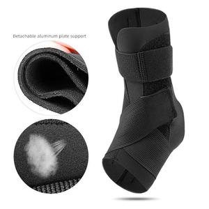 Nouvelle Orthèse de <span class=keywords><strong>Cheville</strong></span> Portative avec Double Plaque de Support en Aluminium et Sangles de Compression pour la Protection Sportive de la <span class=keywords><strong>Cheville</strong></span> - Product Image 5
