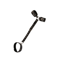 Delove BDSM - Esposas Ajustables para Manos y Piernas, Impermeables, para Parejas, Juegos para Adultos, Accesorios Eróticos, Collar, Juguete Sexual para Mujeres y Hombres