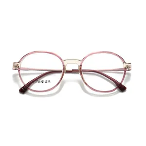 ZOWIN Model 1065 pure titanium optical frame metal eyeglasses for frame custom logo frame ready stock glasses luxury eyewear