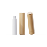 Choebe - Botella Redonda Delgada Vacía con Bomba de Aire ABS, Logotipo Personalizado, Envase Cosmético para Suero, Esencia y Cuidado de la Piel, Venta al por Mayor