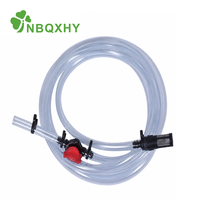 Ensemble d'aspiration d'engrais avec injecteur Venturi, kit de tuyau d'aspiration avec vanne de contrôle pour l'irrigation, de 1/2 à 1-1/2 pouce