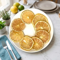 Gedroogde citroenschijfjes in zakjes thee 500g Decoratieve sinaasappel in water te laten weken Fruitthee