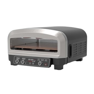 Horno eléctrico de acero inoxidable profesional para hacer pizza personalizado de 14 pulgadas con control digital para pizza - Product Image 1