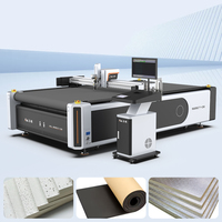 Plotter de Corte de Espuma de Poliéster Expandido CNC Digital AOL de Alta Precisión con Cuchilla Oscilante y Cámara CCD