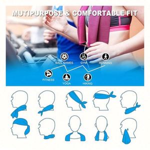 ผ้าเช็ดตัวไมโครไฟเบอร์ PVA สำหรับกีฬา ขนาด 30*100 ซม. แห้งเร็ว ป้องกันแบคทีเรีย ใช้ได้ทุกฤดูร้อน ฤดูหนาว ฤดูใบไม้ผลิ ฤดูใบไม้ร่วง แบบสั่งทำพิเศษ - Product Image 6