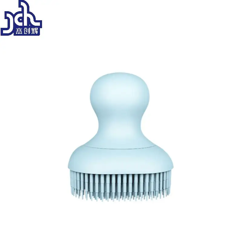 Direct selling hot style Baby bathroom cleaning silicone products Baby silicone bath brush Baby bath silicone massage brush