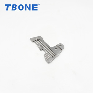 Placa de aguja Tbone 747 E809 de acero inoxidable para piezas de máquina de coser overlock - Product Image 1