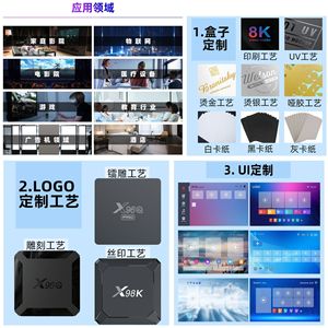 Decodificador de TV X98Q, S905W2, WiFi Dual, Android 4K, Pantalla Inalámbrica, TV Box Transfronterizo - Product Image 4