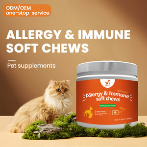 Soporte inmunológico para perros y gatos y alivio de alergias, masticables suaves con calostro bovino e inulina, fórmula alta <span class=keywords><strong>en</strong></span> proteínas sin granos - Product Image 6