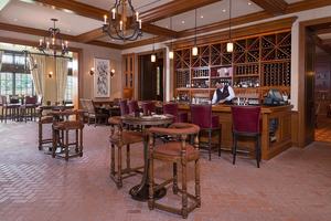 وحدة تخزين نبيذ من الخشب الصلب بتصميم عصري مخصص للمنزل ، أثاث بار في غرفة المعيشة ، فيلا ، شقة فندقية - Product Image 6