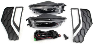 Juego de lámpara de señal de giro de luz <span class=keywords><strong>antiniebla</strong></span> transparente Auto-Tech para Volkswagen <span class=keywords><strong>AMAROK</strong></span> 2016-2017 2020 Kit de montaje de luz <span class=keywords><strong>antiniebla</strong></span> delantera - Product Image 5