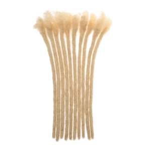 Extensions de <span class=keywords><strong>cheveux</strong></span> en crochet Dreadlocks brésiliennes de 0,4 à 0,8 cm, <span class=keywords><strong>cheveux</strong></span> humains 100% Remy, locs de 8 à 26 pouces pour hommes et femmes - Product Image 1