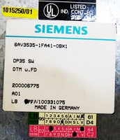 Panneau HMI Coros OP35 E:A01 pour PLC 6AV3535-1FA41-0BX1 6AV35351FA410BX1