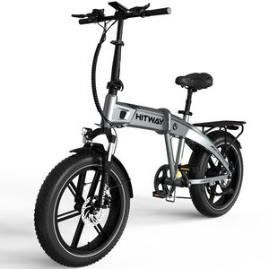 <span class=keywords><strong>Vélo</strong></span> <span class=keywords><strong>électrique</strong></span> de ville <span class=keywords><strong>pliable</strong></span> à pneus larges 48V, suspension intégrale, alliage d'aluminium, frein à disque CE <span class=keywords><strong>HITWAY</strong></span> BK36 20 pouces, 250W pour l'UE - Product Image 1